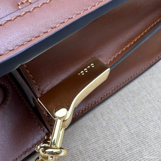 Hyperpeter GG shoulder bag leather GUCCI matelassé 0801